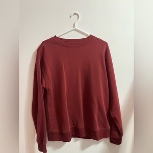 Ardene burgundy size medium crewneck sweatshirt